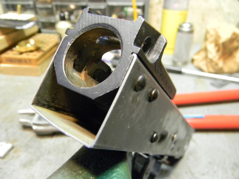 Front trunnion done.